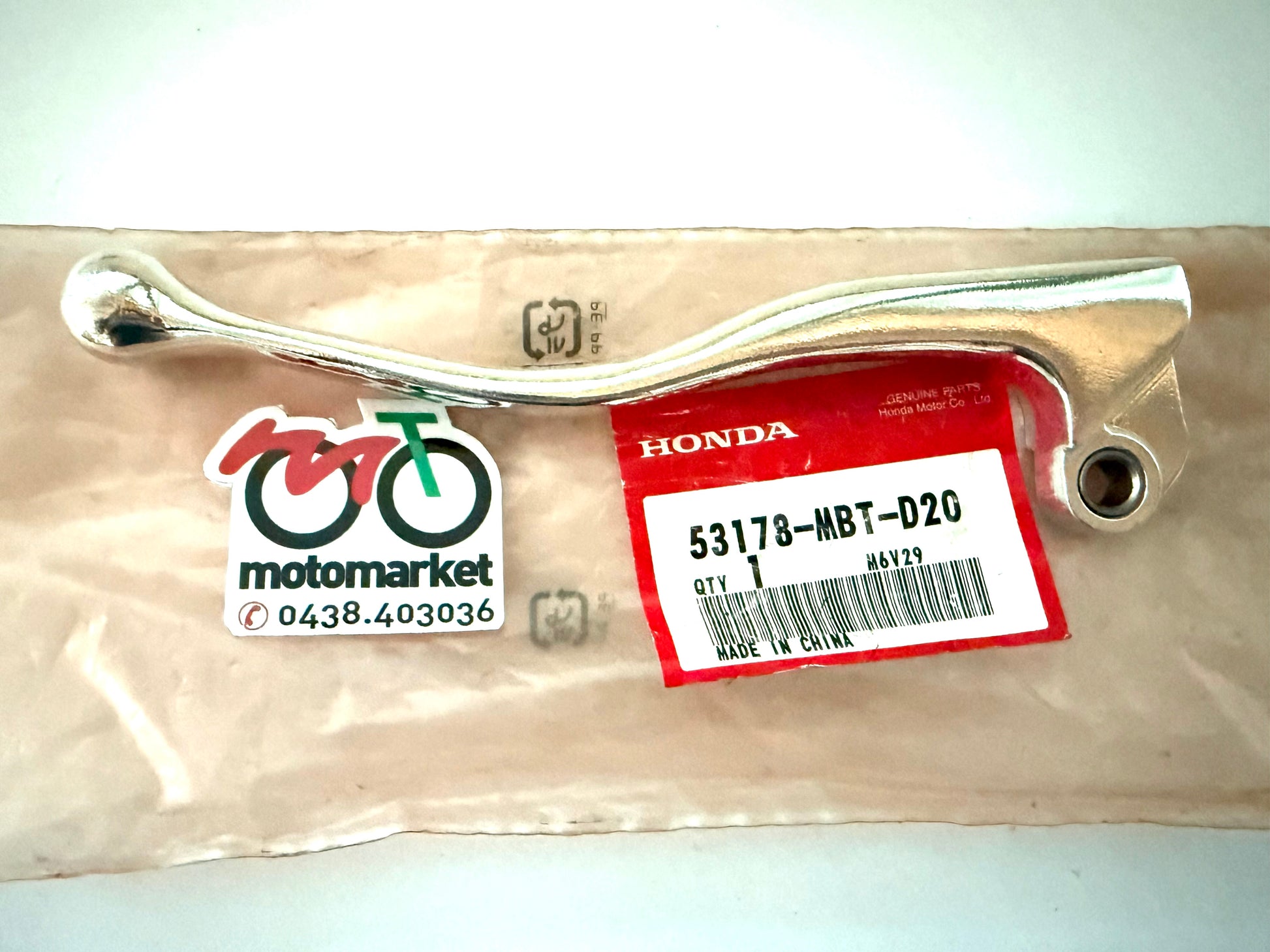 Leva frizione SX Honda XLV1000 Varadero 1999/22 originale art.53178MBTD20
