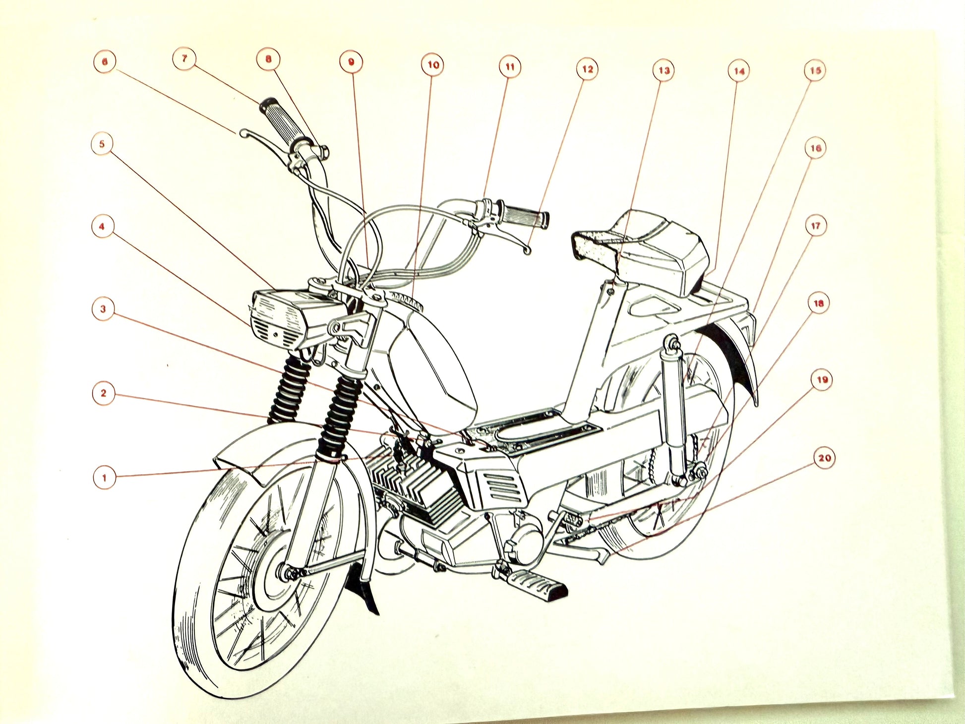Libretto uso e  manutenzione Benelli 3VK NT 50cc