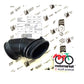 Manicotto aspirazione Piaggio NRG Power-Vespa LX 2T-Zip SP-Liberty 50 2T 2004/13 art.487592