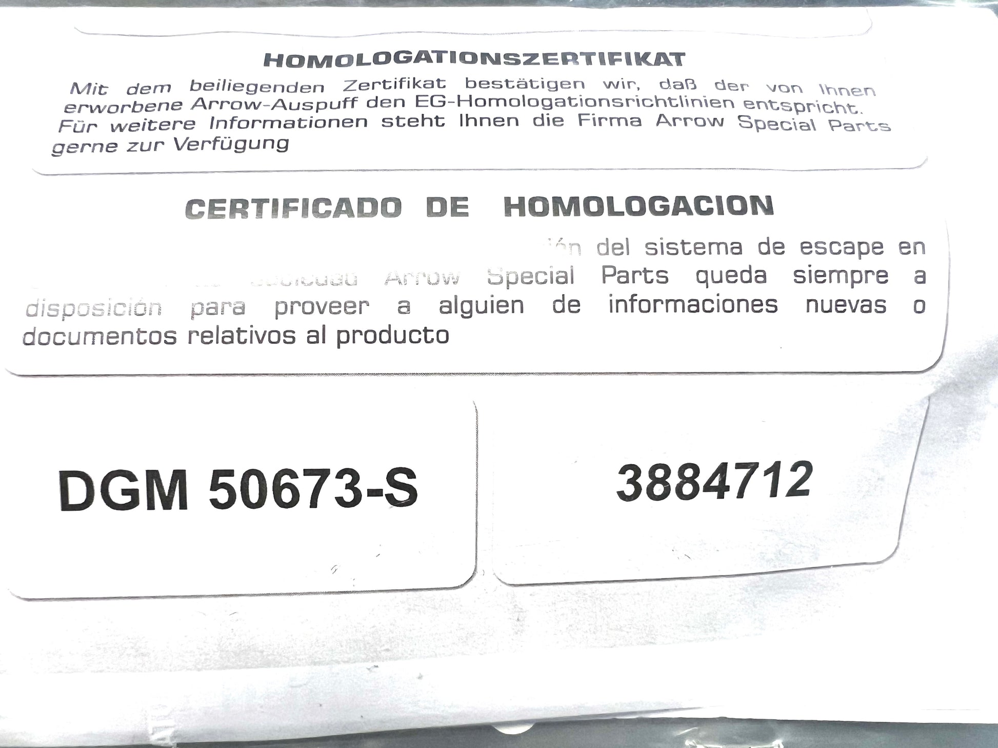 Marmitta Giannelli Fire Ciao omologata art.30508