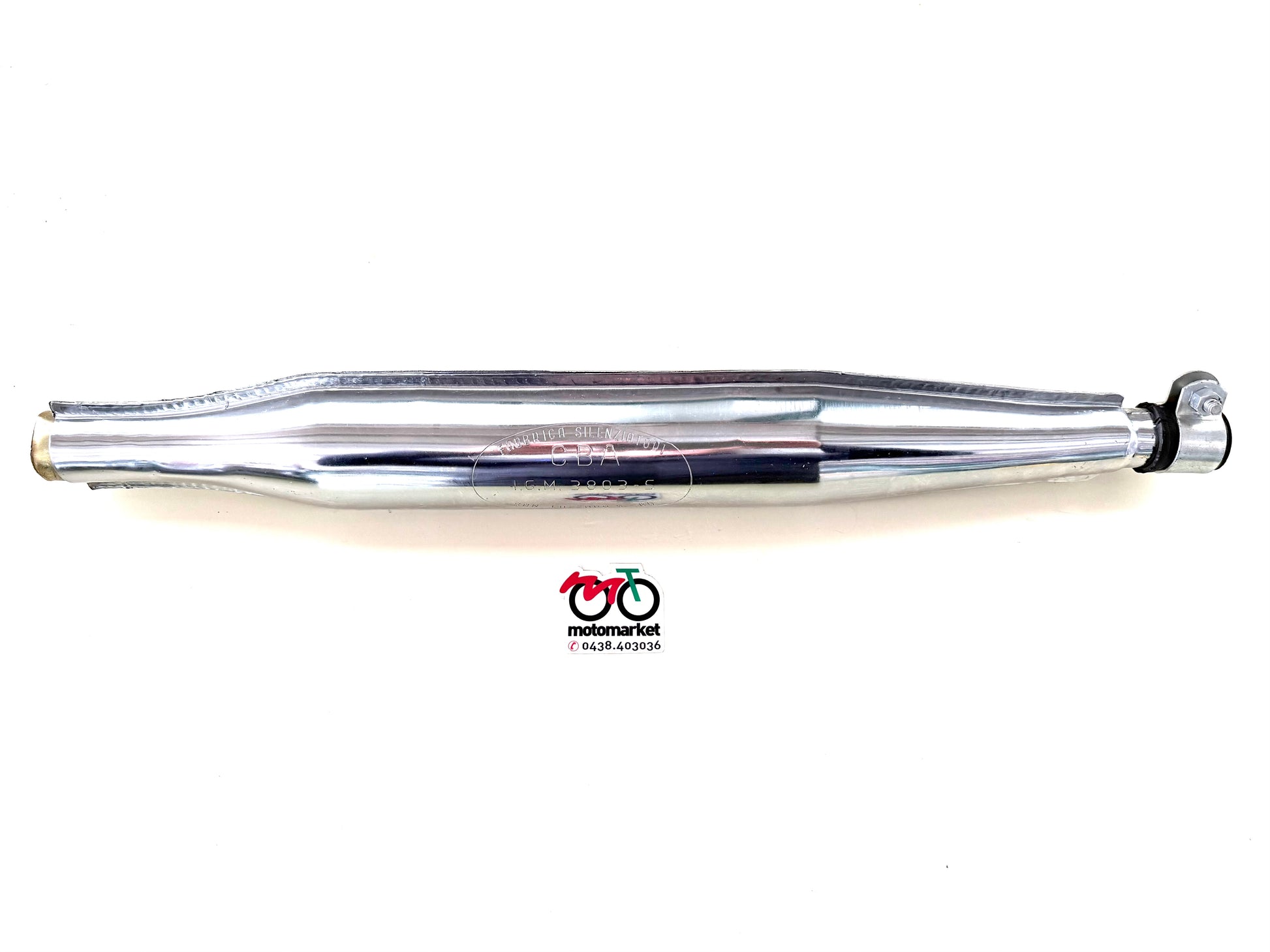 Marmitta ciclomotore epoca Benelli 3VK 50cc