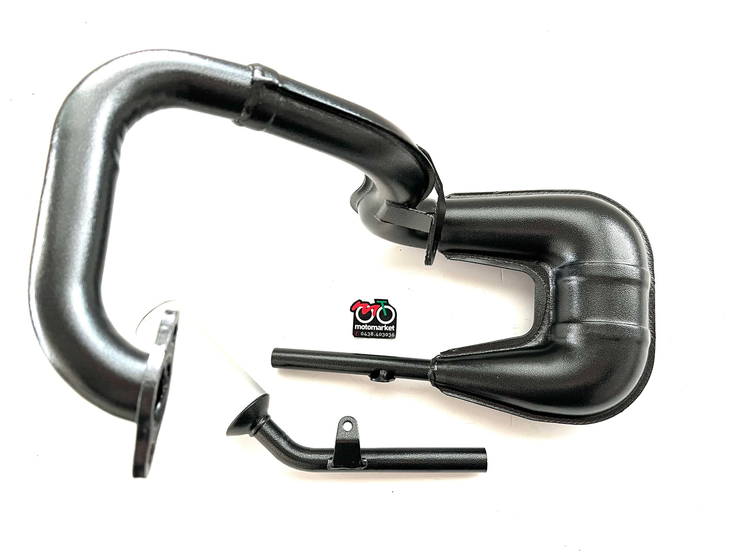 Marmitta modifica Polini Vespa 50cc passaggio sotto motore art.2002060