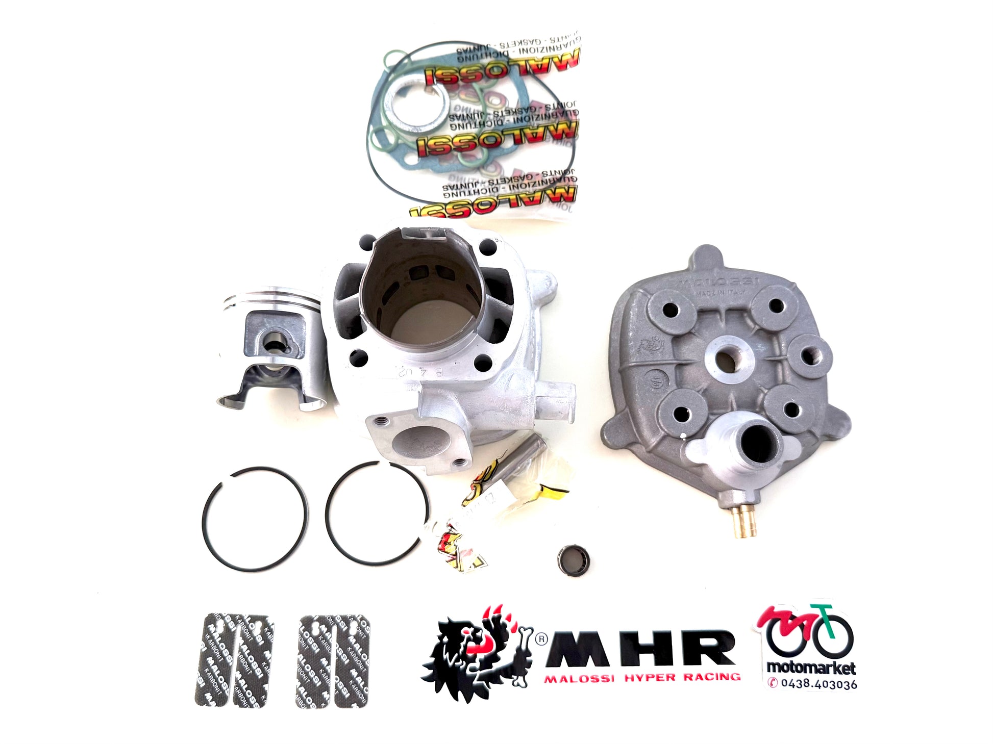 Modifica Malossi 70cc MHR in alluminio scooter motore Minarelli a liquido art.318430