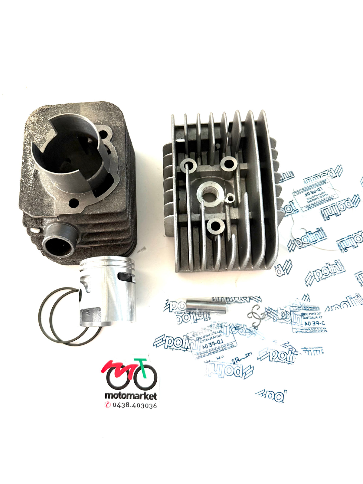 Modifica Polini 65cc Piaggio Bravo-SI D. 43 spinotto 10 art.1400133/10