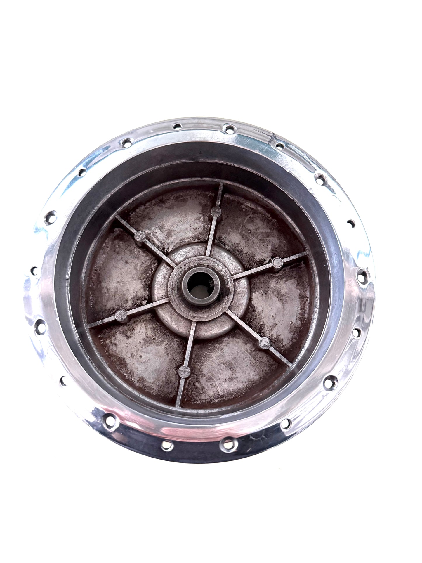 Mozzo ruota posteriore a chiavetta Piaggio Boxer 50cc 1a serie