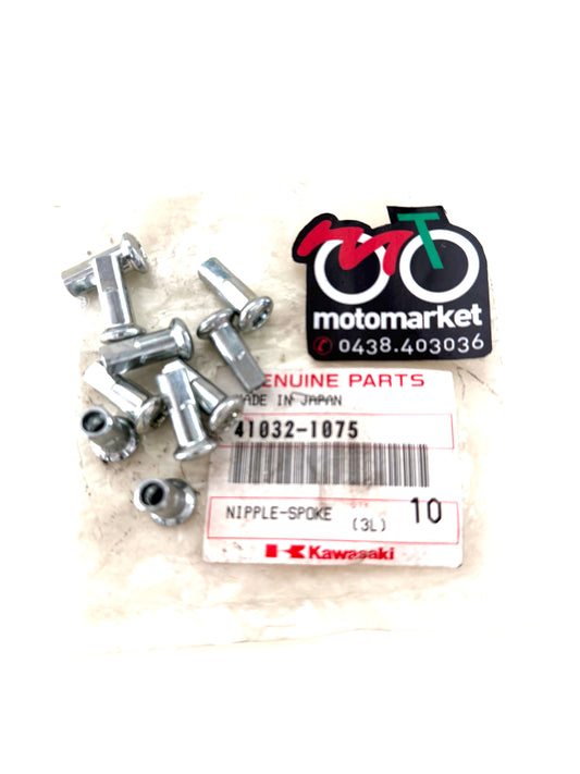 Nipples raggi Kawasaki KLX250-KLR650-VN800/1500 art.410321075