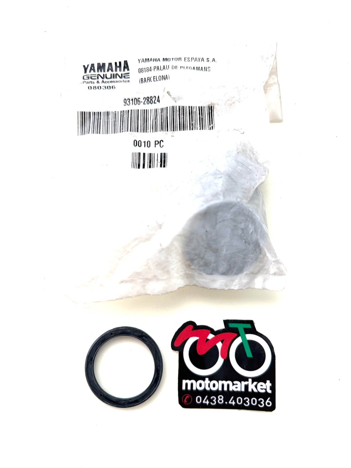 Paraolio flangia ruota posteriore Yamaha Majesty 125-150-180cc art.931062882400