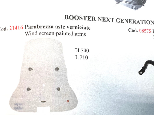 Paravento MBK Booster NG 50cc con attacchi