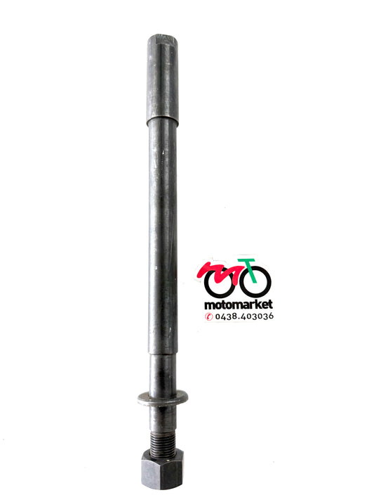 Perno ruota anteriore moto enduro D.17/15mm x 250mm