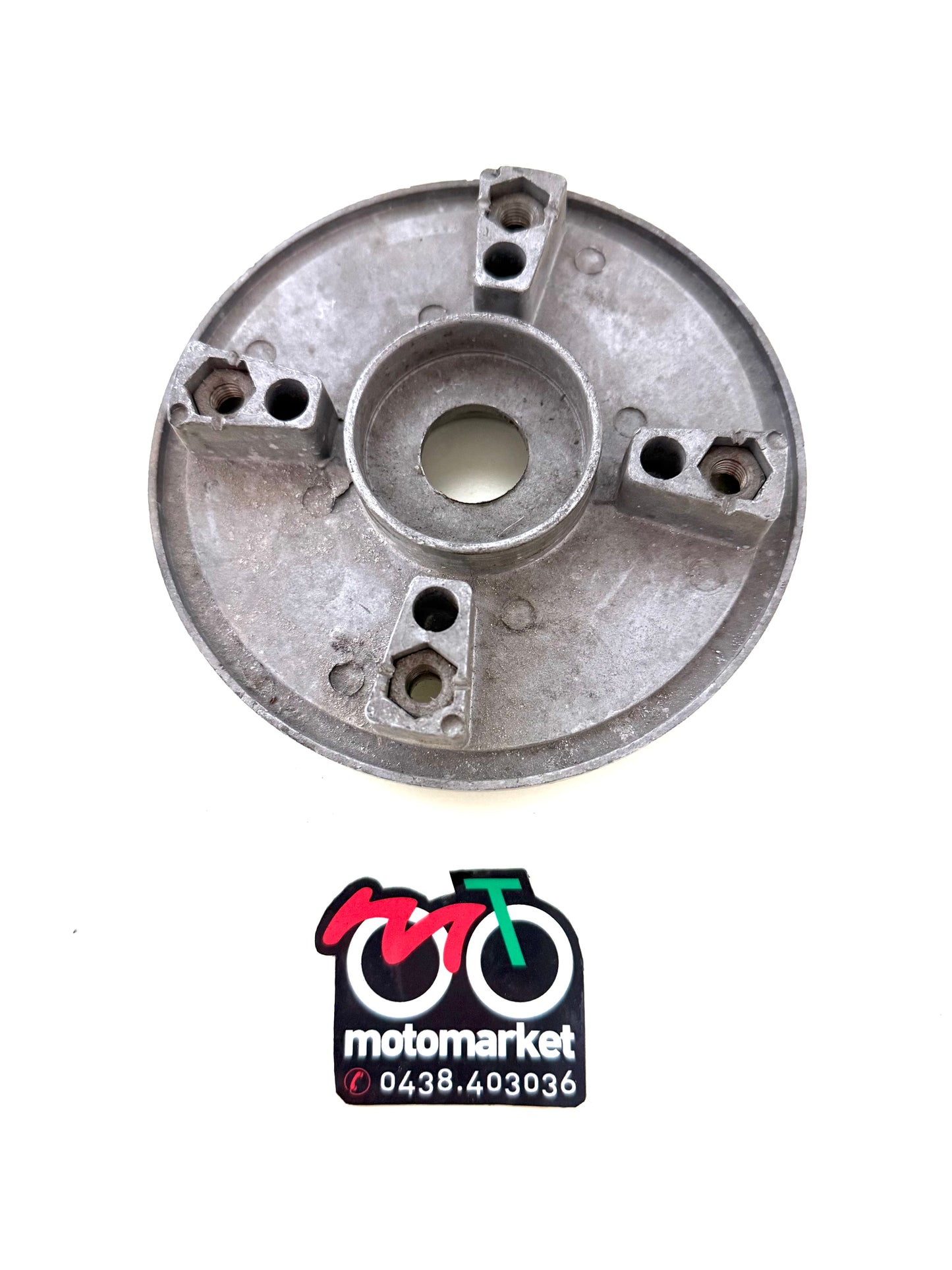 Piatto porta corona mozzi Grimeca 118/123 per parastrappi D.120mm