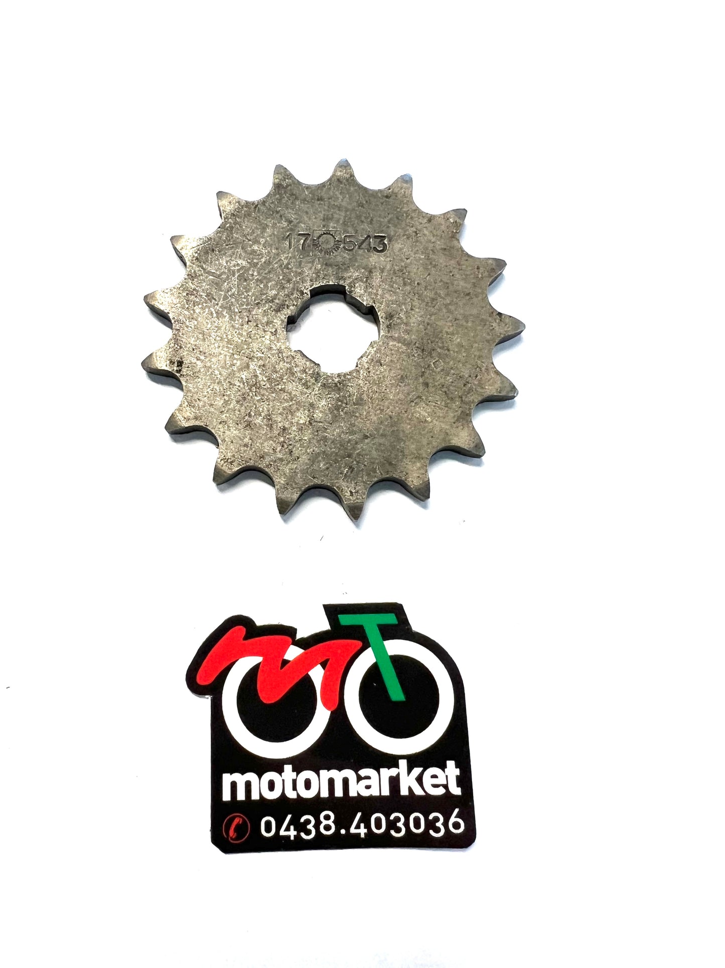 Pignone ciclomotore epoca diametro 18X15X7 art.545-17