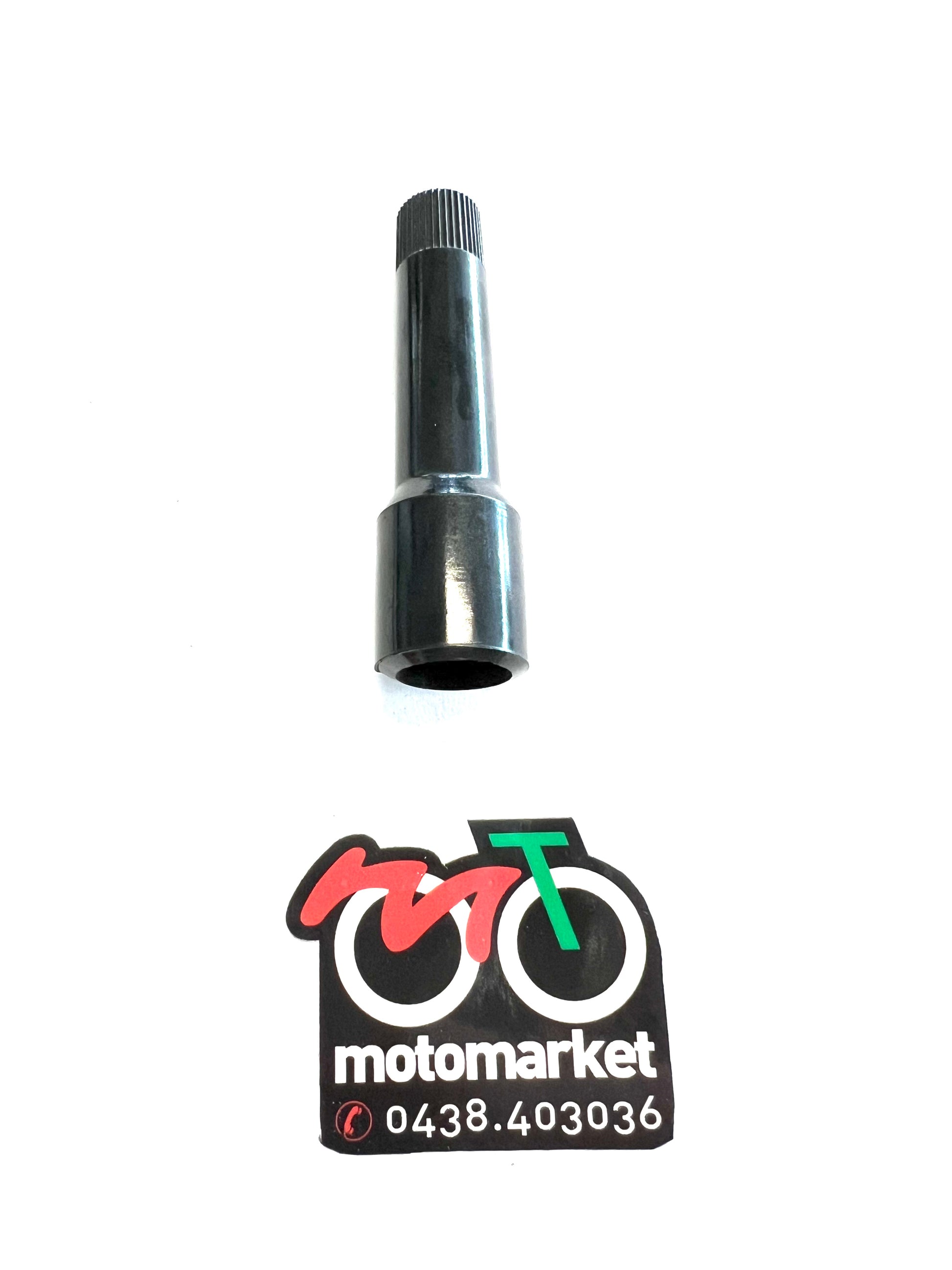 Pipa candela moto d'epoca in bachelite 75mm