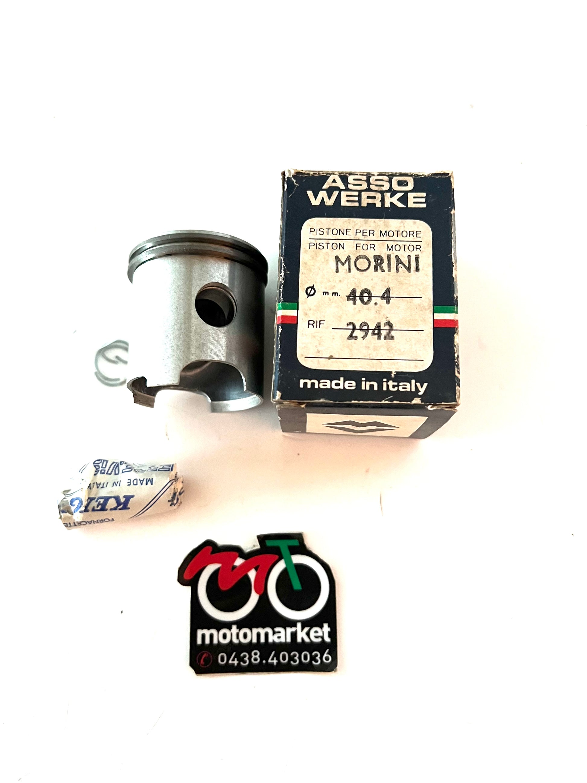 Pistone Asso Franco Morini Giromat M1K 50cc D. 40,4 art.2942
