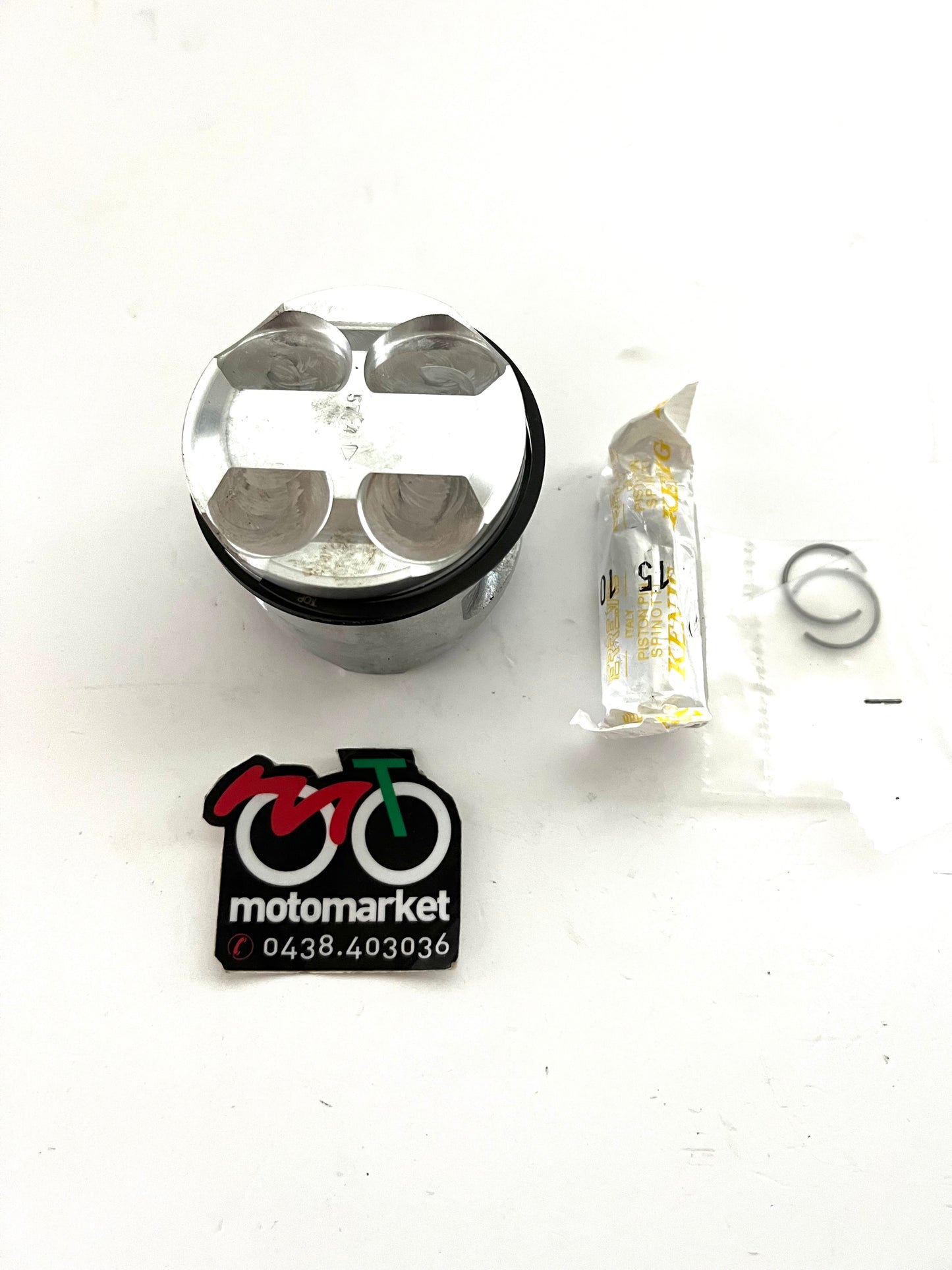 Pistone Asso Vespa 125cc-Beverly 125cc 4T 4 Valvole D.57,4 art.6599