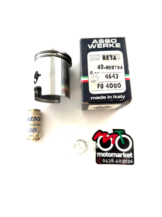 Pistone Beta 50 Enduro spinotto 14 D.40 Neutra art.4643