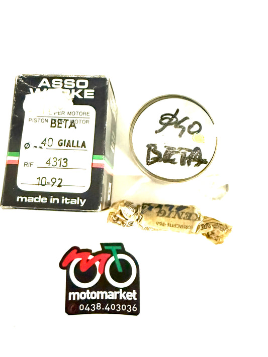 Pistone Beta 50 Trial D.40 spinotto 14 bollino giallo art.4313