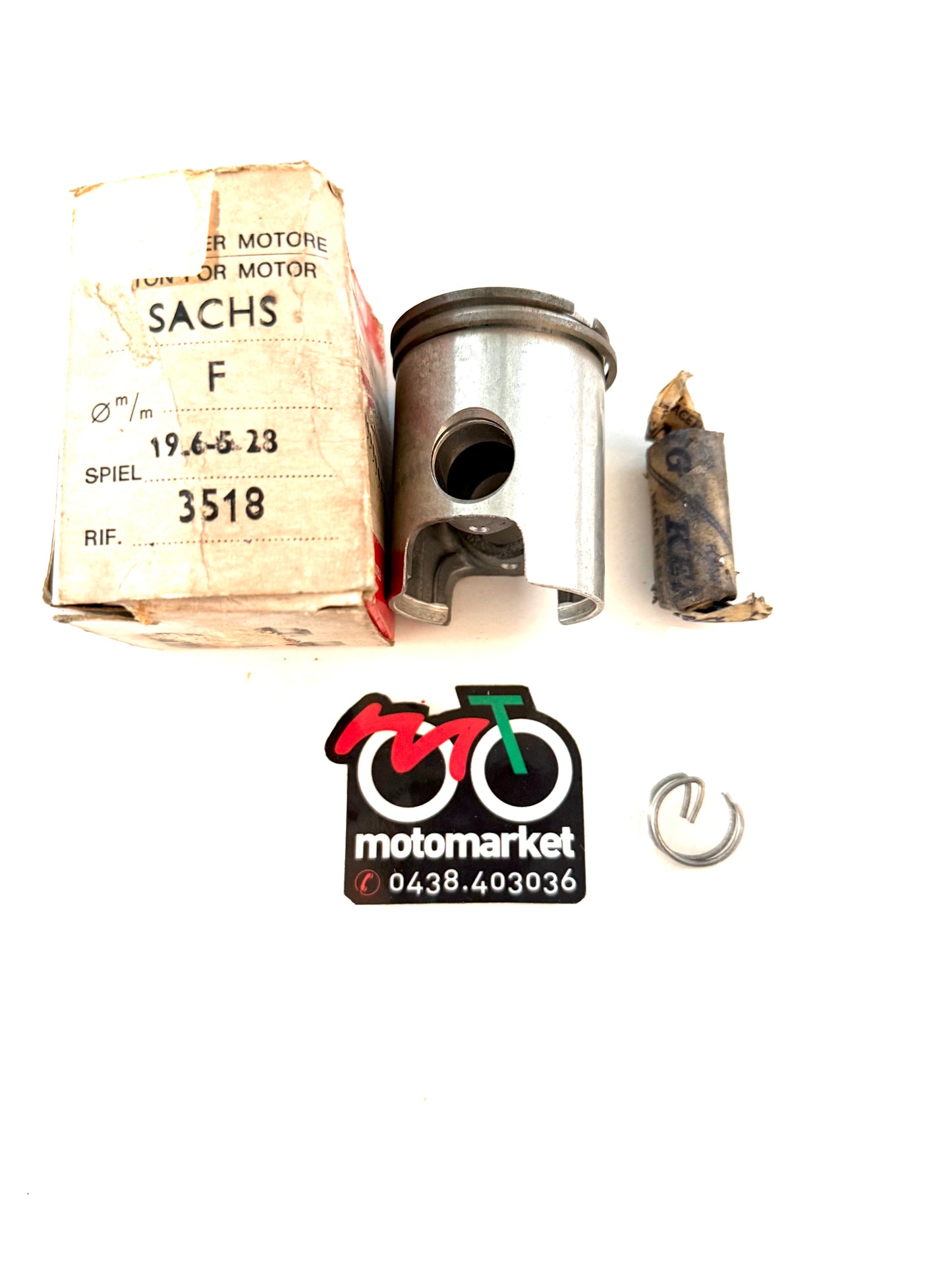 Pistone Sachs 50cc 5/6 marce D.38 sigla F art.3518