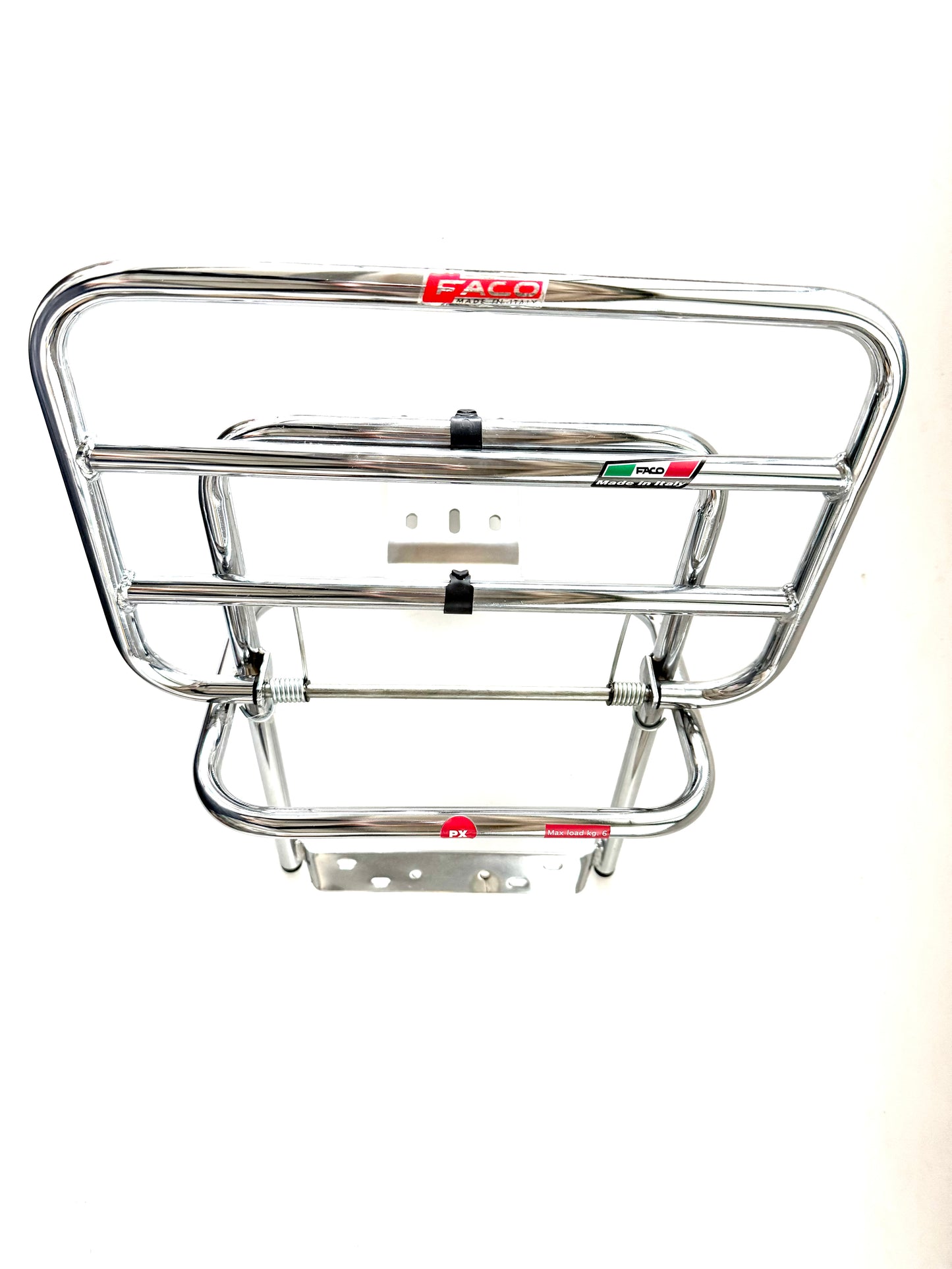 Portapacchi posteriore cromato Vespa PX125-150-200 art.0200C