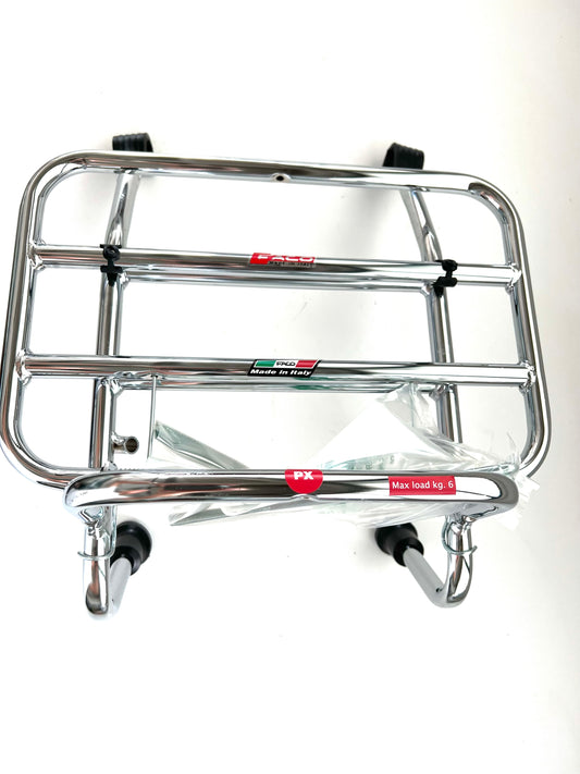 Portapacchi anteriore Vespa 50-125 Primavera ET3-PX125-150-200-GT-GL-Sprint-Rally art 0201/C