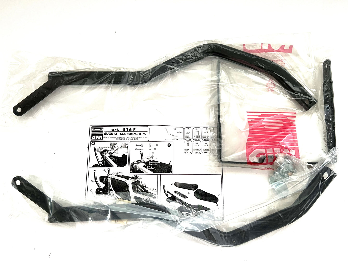 Portapacchi posteriore Gigi Suzuki GSX600-750 R 1997 art.516F