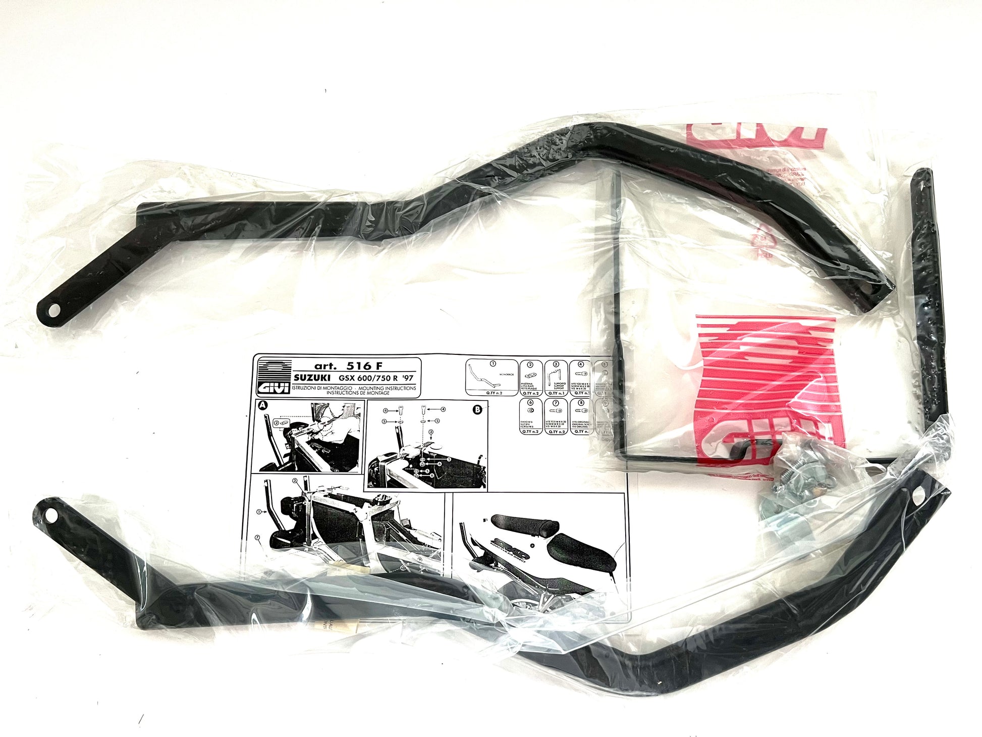 Portapacchi posteriore Gigi Suzuki GSX600-750 R 1997 art.516F