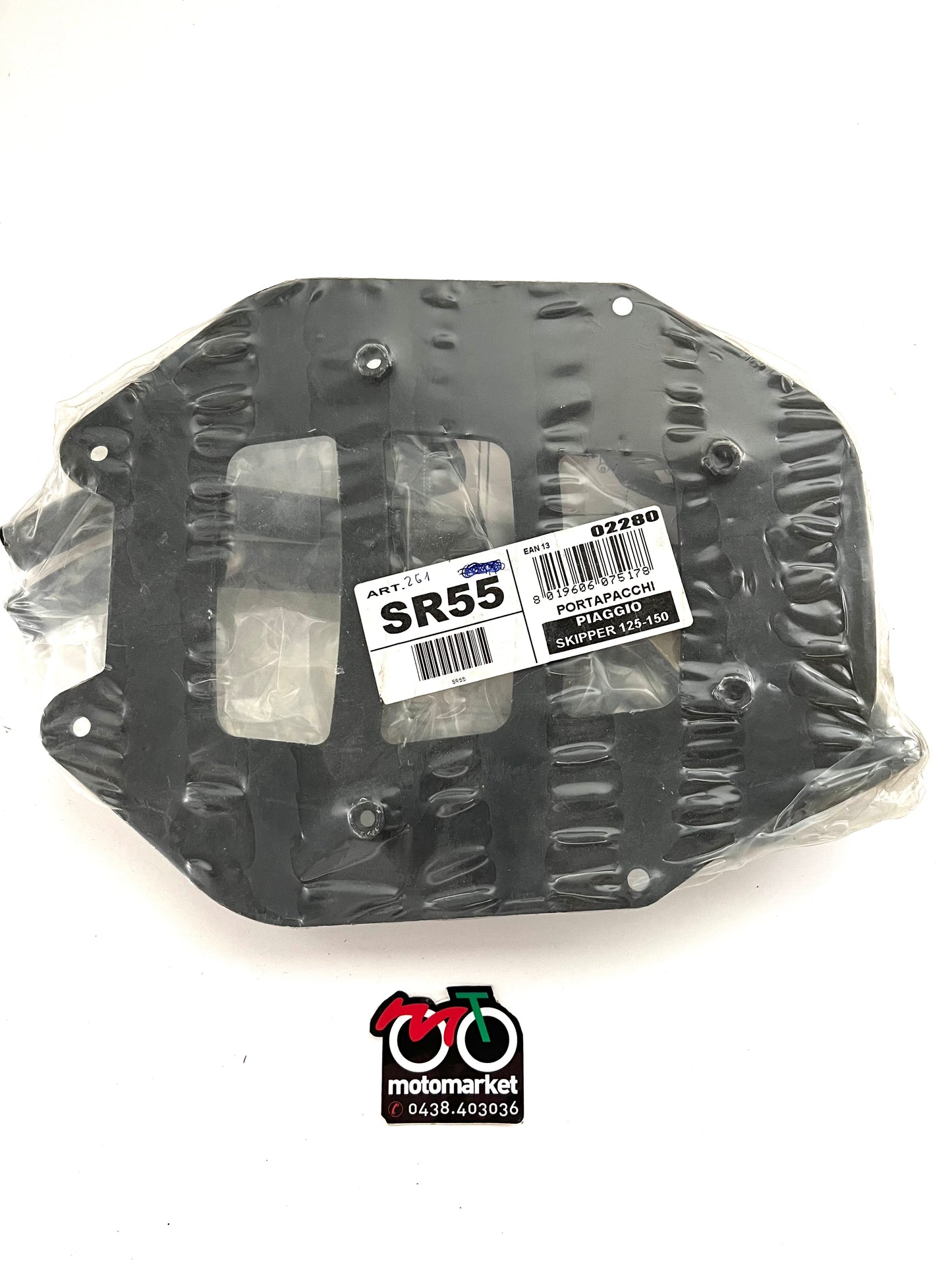 Portapacchi posteriore Piaggio Skipper 125-150cc 1999-01 art.SR55