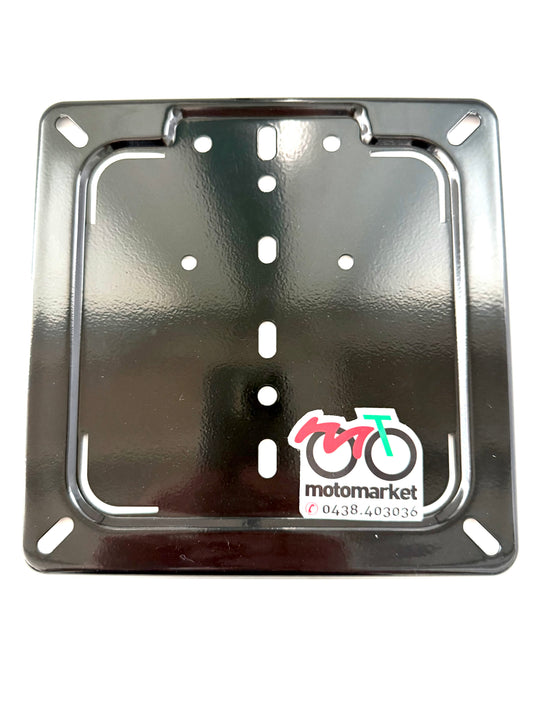 Portatarga in ferro moto Europee 177mm art.3280NT