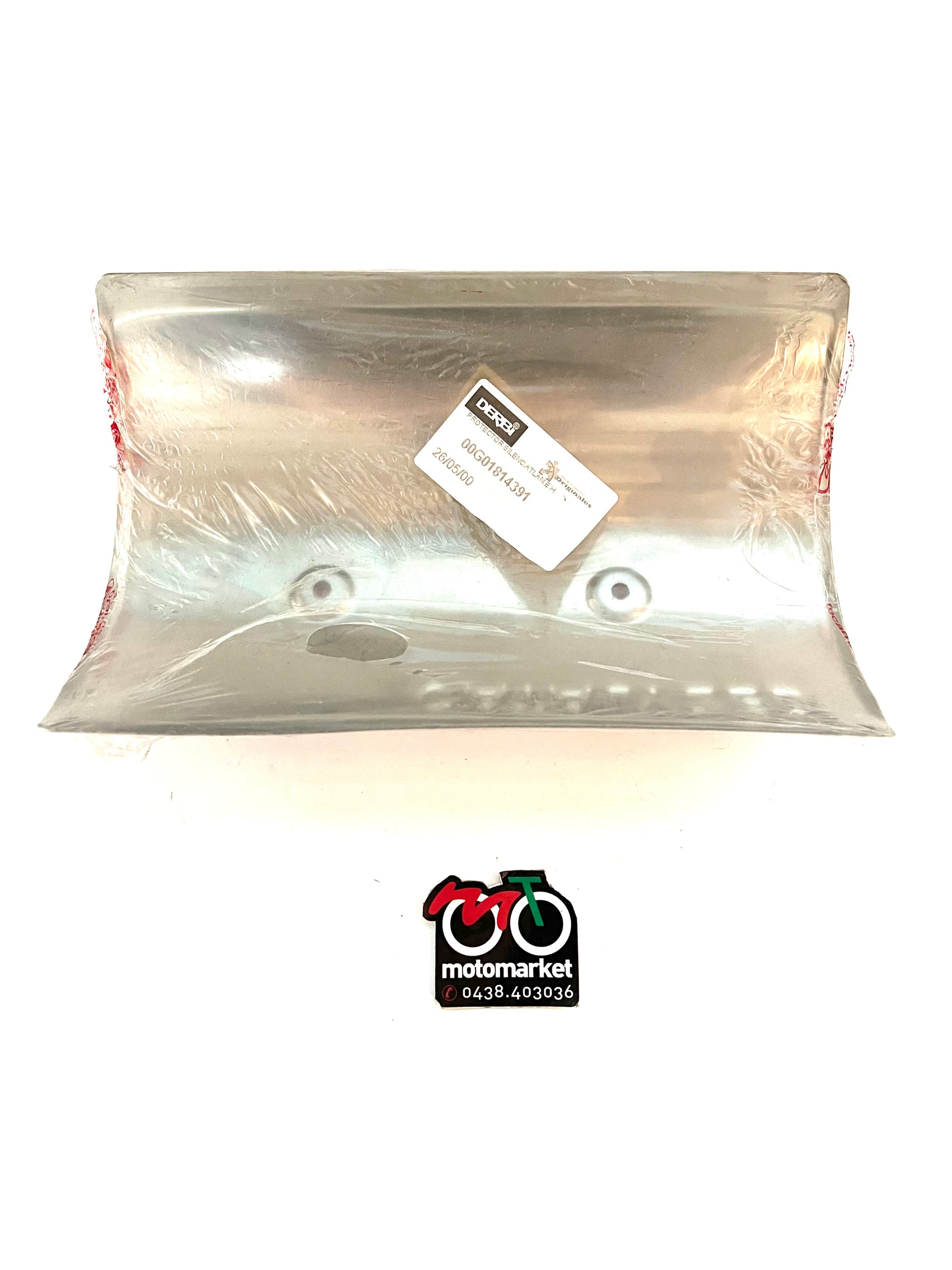 Protezione marmitta Derbi Atlantis 50-100cc 2T art.00G01814391