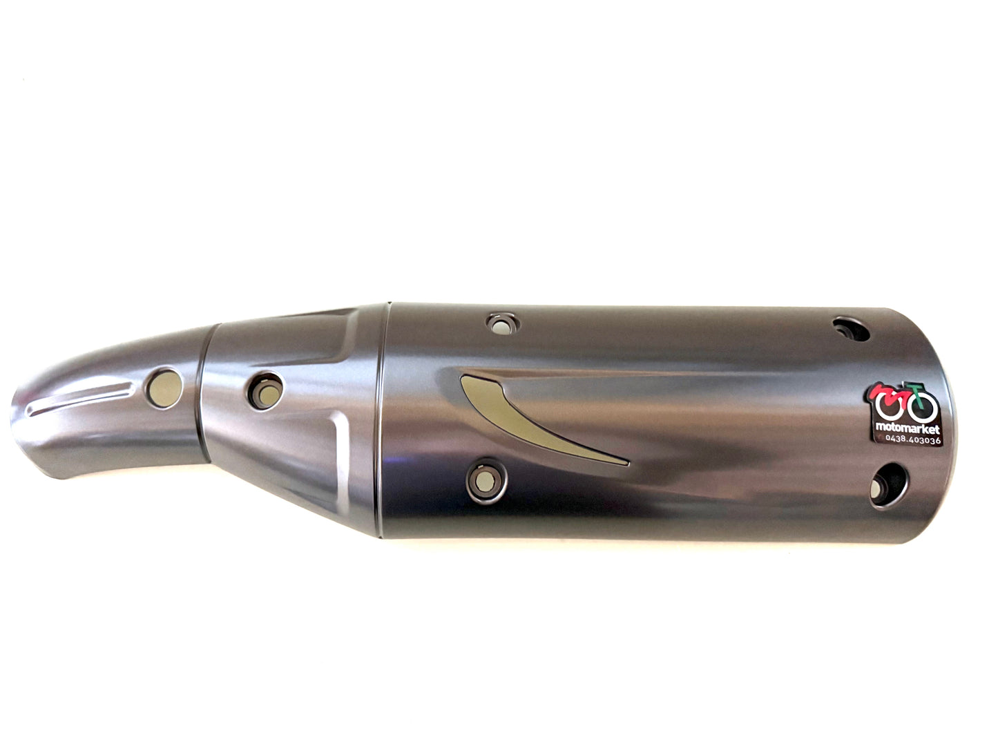 Protezione marmitta Kymco Downtown 125 2009/16-K-XTC 125 2012/14 art.00118152