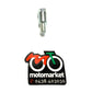 Riduzione specchio femmina M8 SX-maschio M8 DX art.901