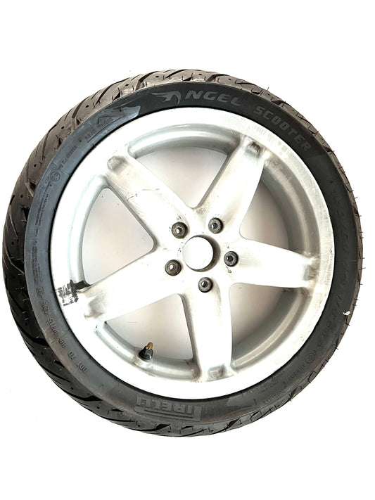 Ruota posteriore con copertura nuova Piaggio X9 125-180-200-250-500cc