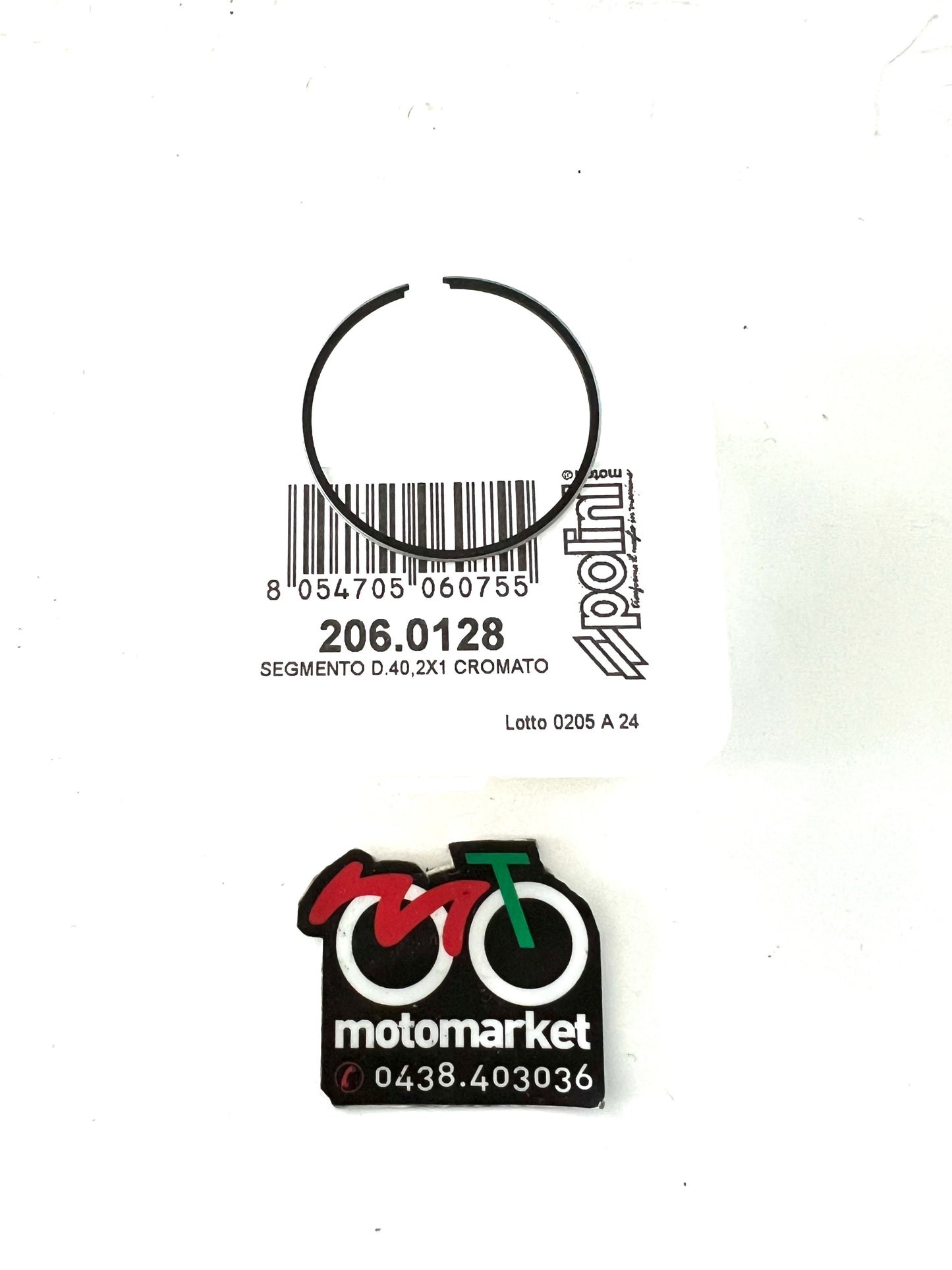 Segmento Polini modifica scooter D.40,2X1 art.2060128