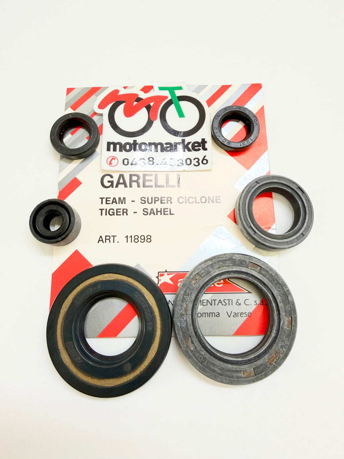 Paraolio motore Garelli Team-Super Ciclone-Tiger-Sahel 50 LC art.11898