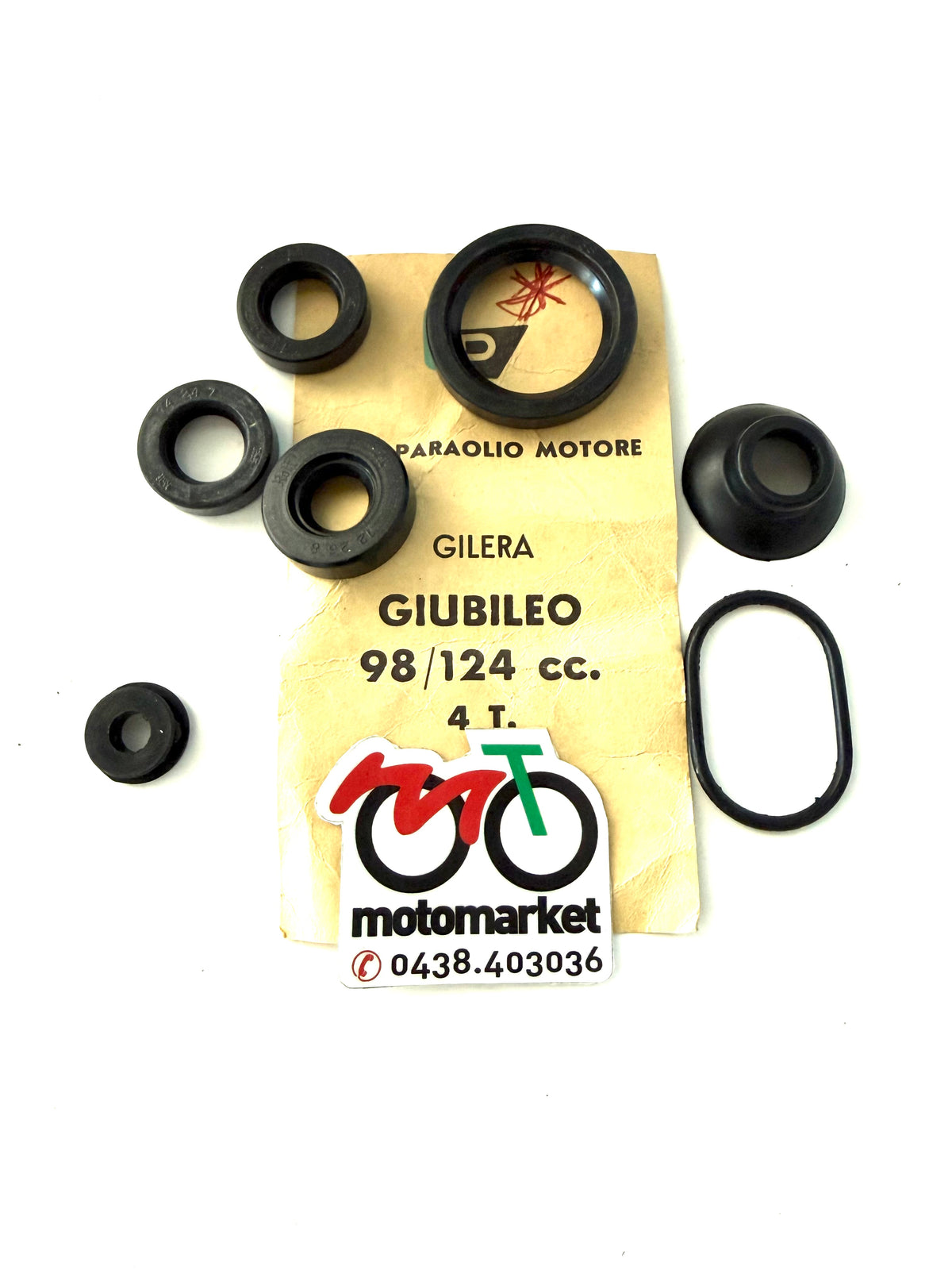 Serie paraolio motore Gilera 97/124 Giubileo art.S1081