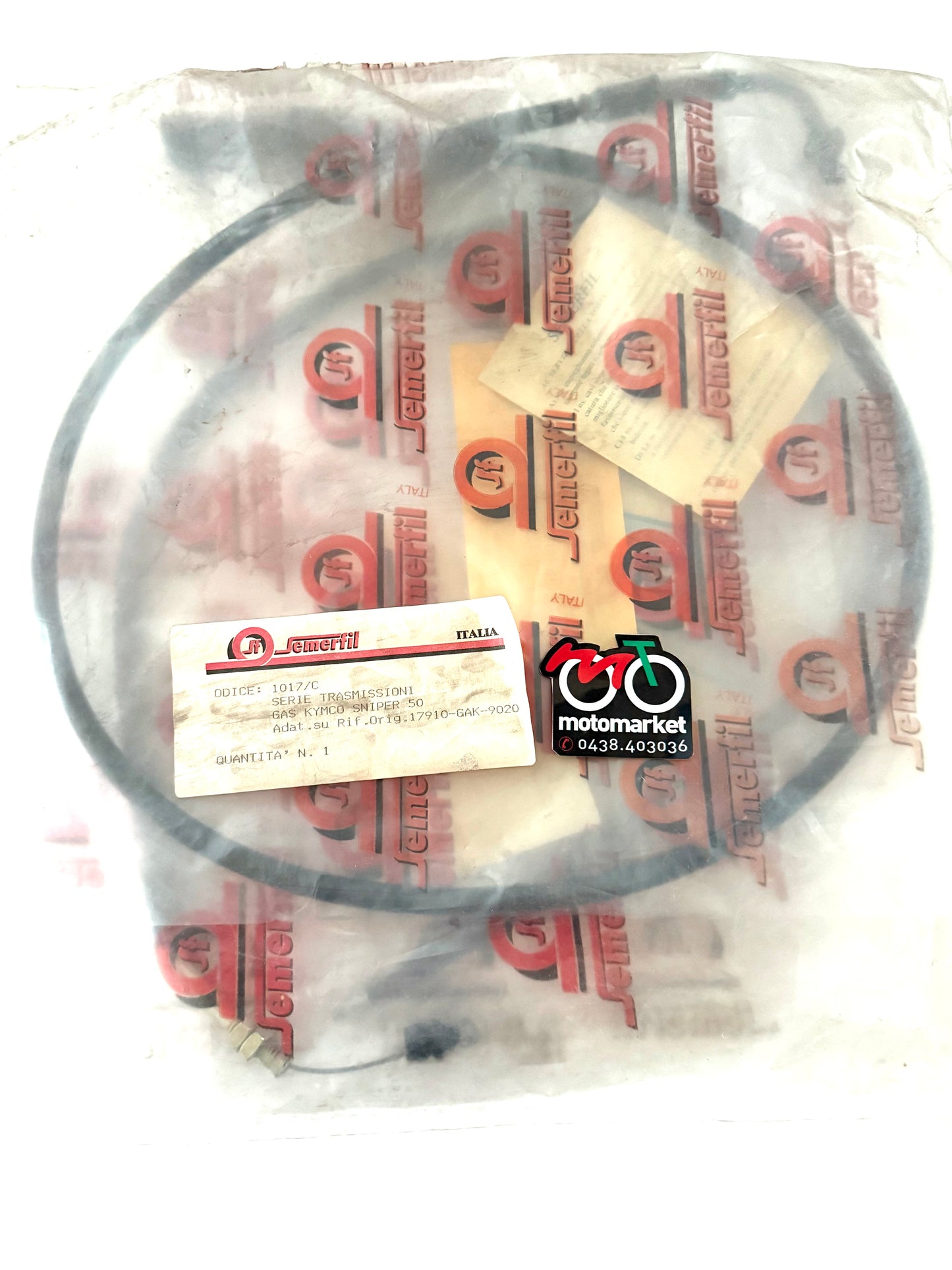 Corde gas Kymco Sniper 50 art.1017/C