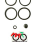 Gommini pinza freno Grimeca D.32 due spessori 2mm-3mm art.072246