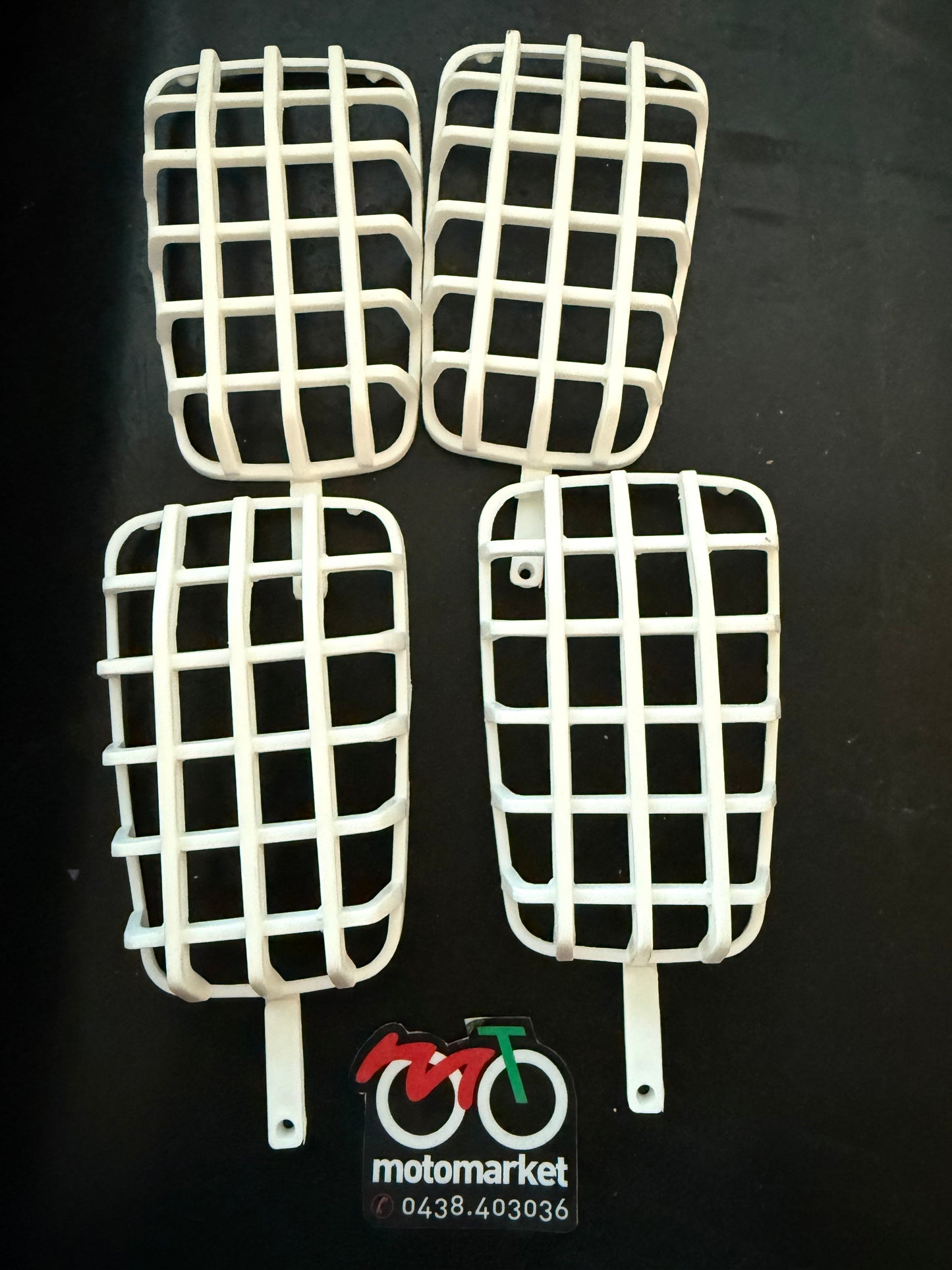 Griglie freccia bianche impianto CEV Malaguti Fifty HF-Top-Full CX 50cc art.130656
