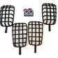 Griglie freccia nere impianto CEV Malaguti Fifty HF-Top-Full CX 50cc art.130656N