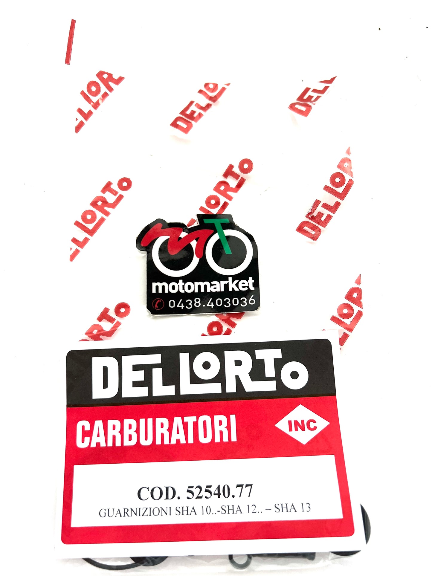 Guarnizioni carburatore Dellorto SHA12/10-12/12-13/13 Piaggio Ciao-Bravo-Si-Grillo art 52540-77