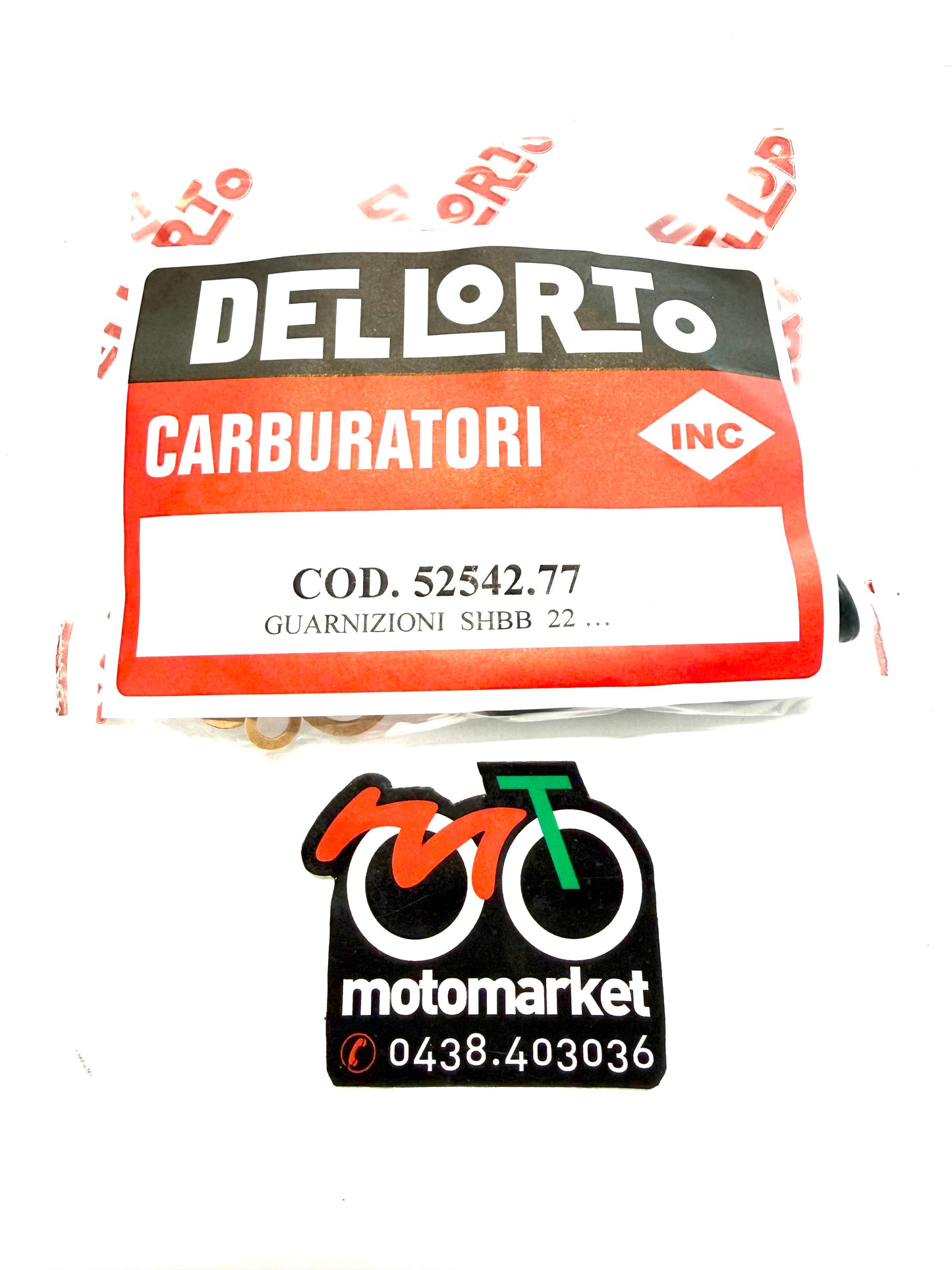 Guarnizioni carburatore Dellorto SHBB 22 Ape TM art.5254277