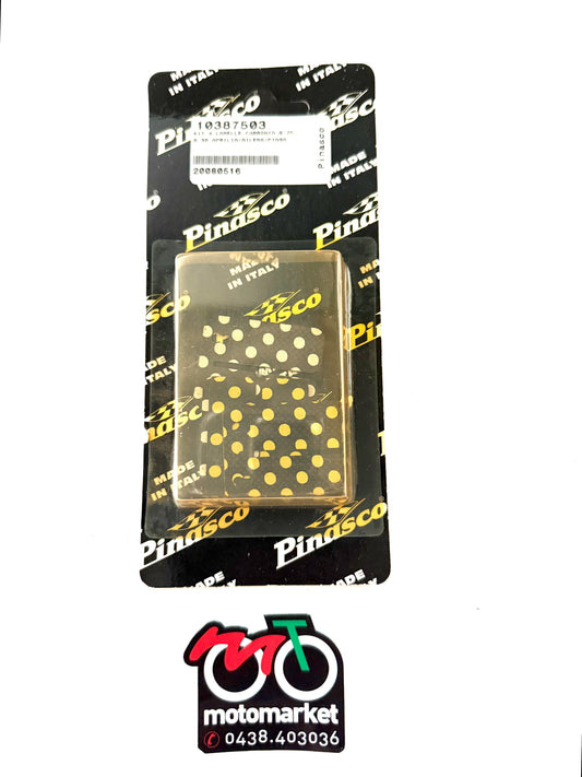 Lamelle Pinasco lamellare scooter Piaggio 50cc mis.0,25-0,30 art.10387503