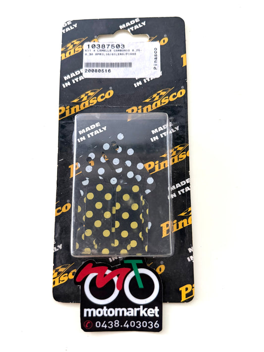 Lamelle in carbonio Pinasco scooter Piaggio 50cc 2T art.10387503