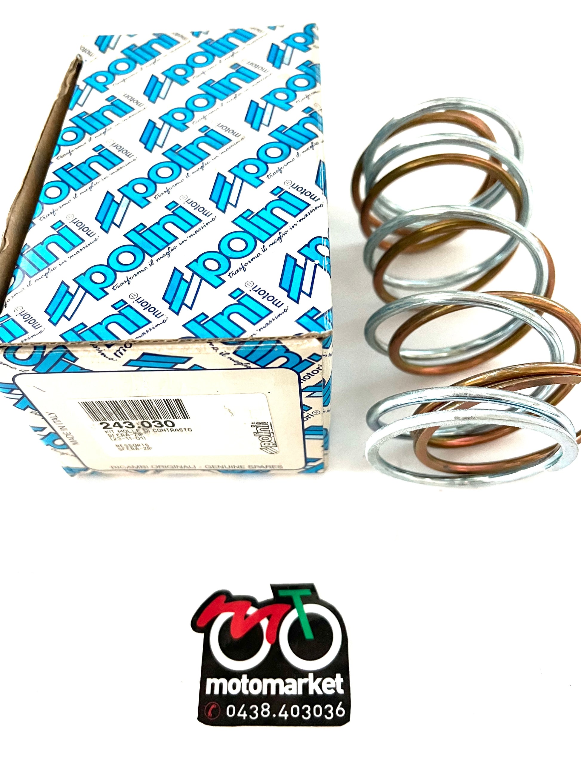 Molle contrasto Polini variatore Piaggio Zip-Sfera 50cc art.243030