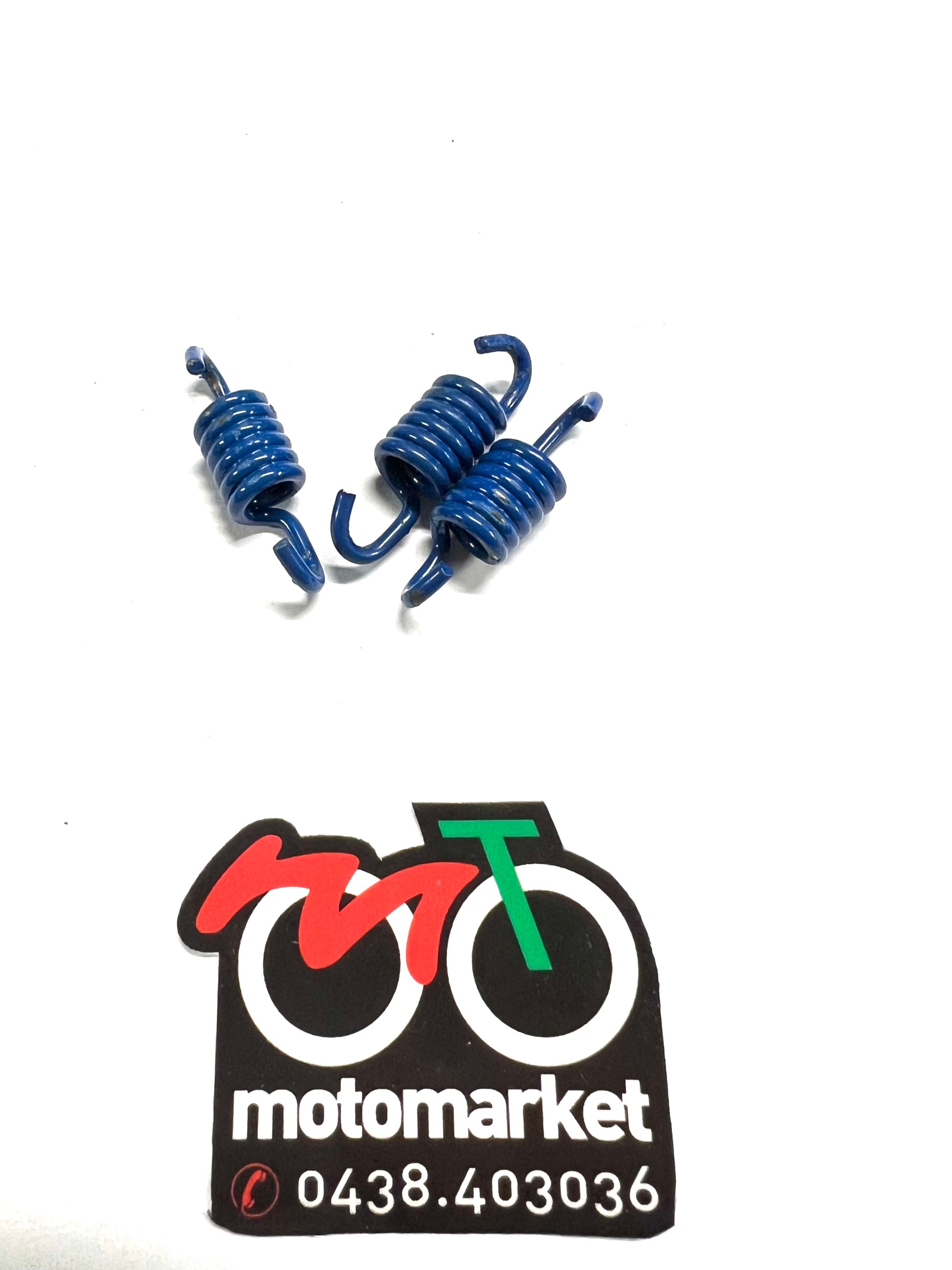 Molle rinforzate per frizione originale Malossi blu scooter 50cc art.299605