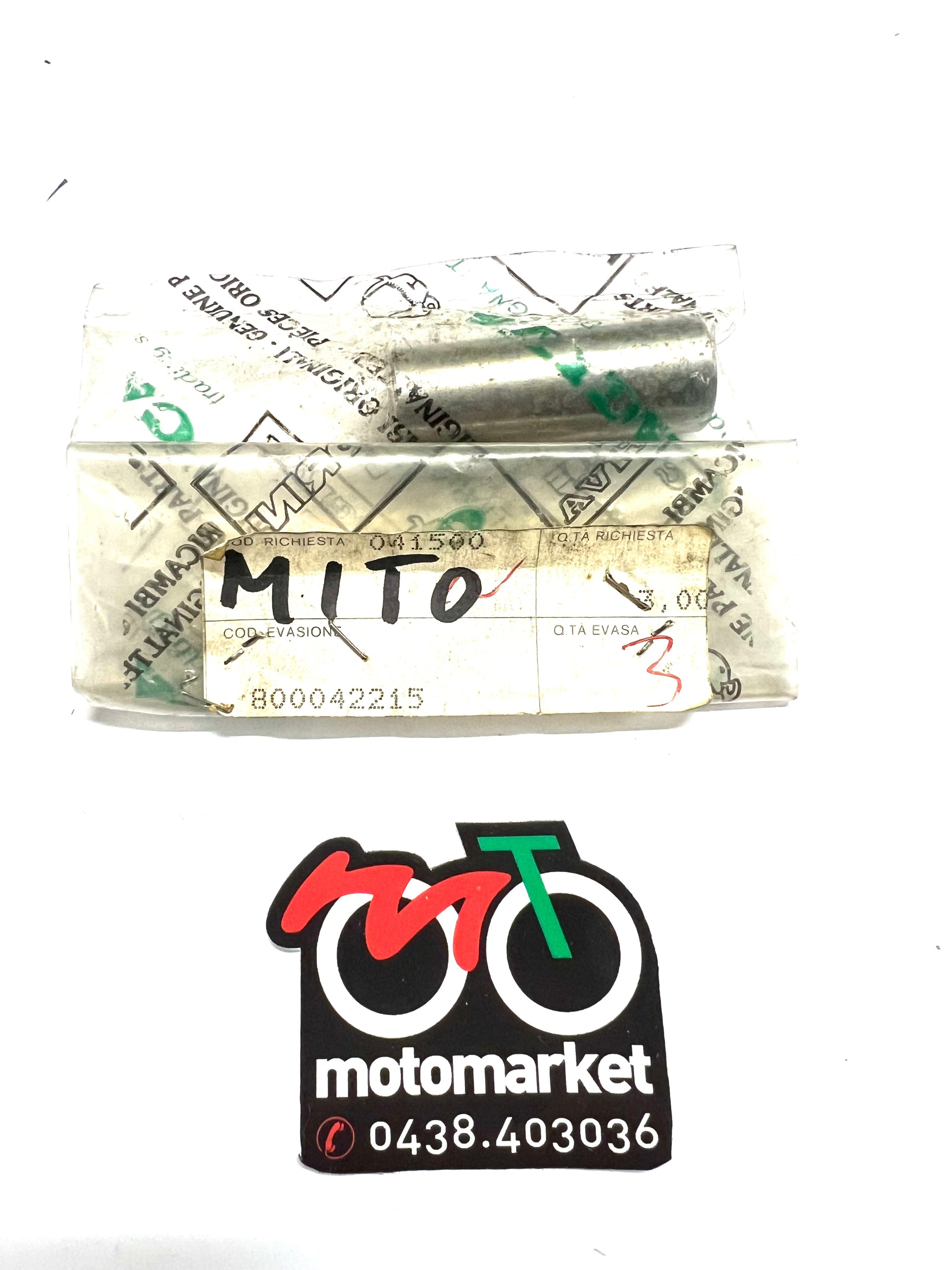 Spinotto pistone originale Cagiva Mito 125 EV art.800042215