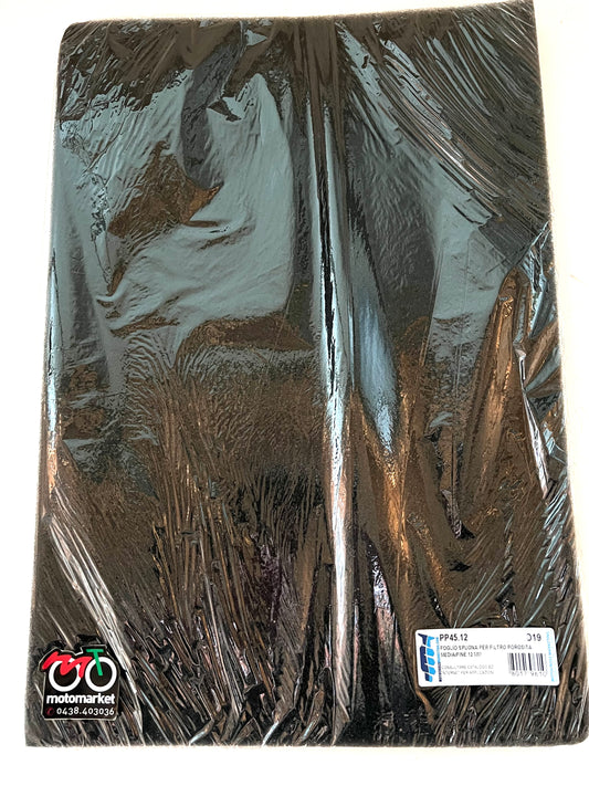 Spugna per filtri aria porosità media/fine 12mm art.PP4512