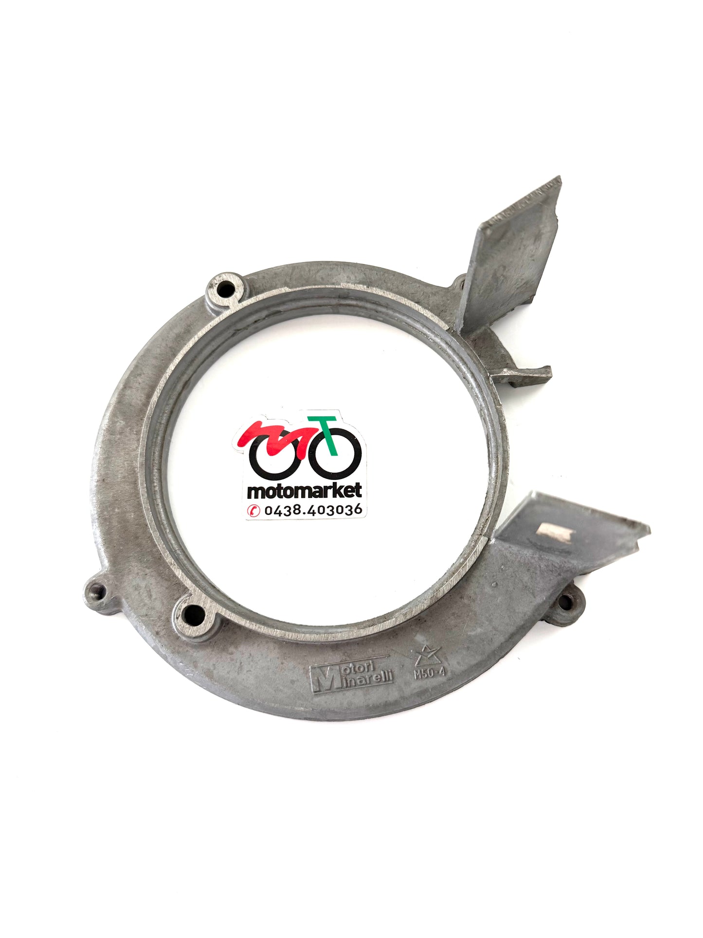 Supporto copriventola volano in alluminio Minarelli V2 50cc art.210551