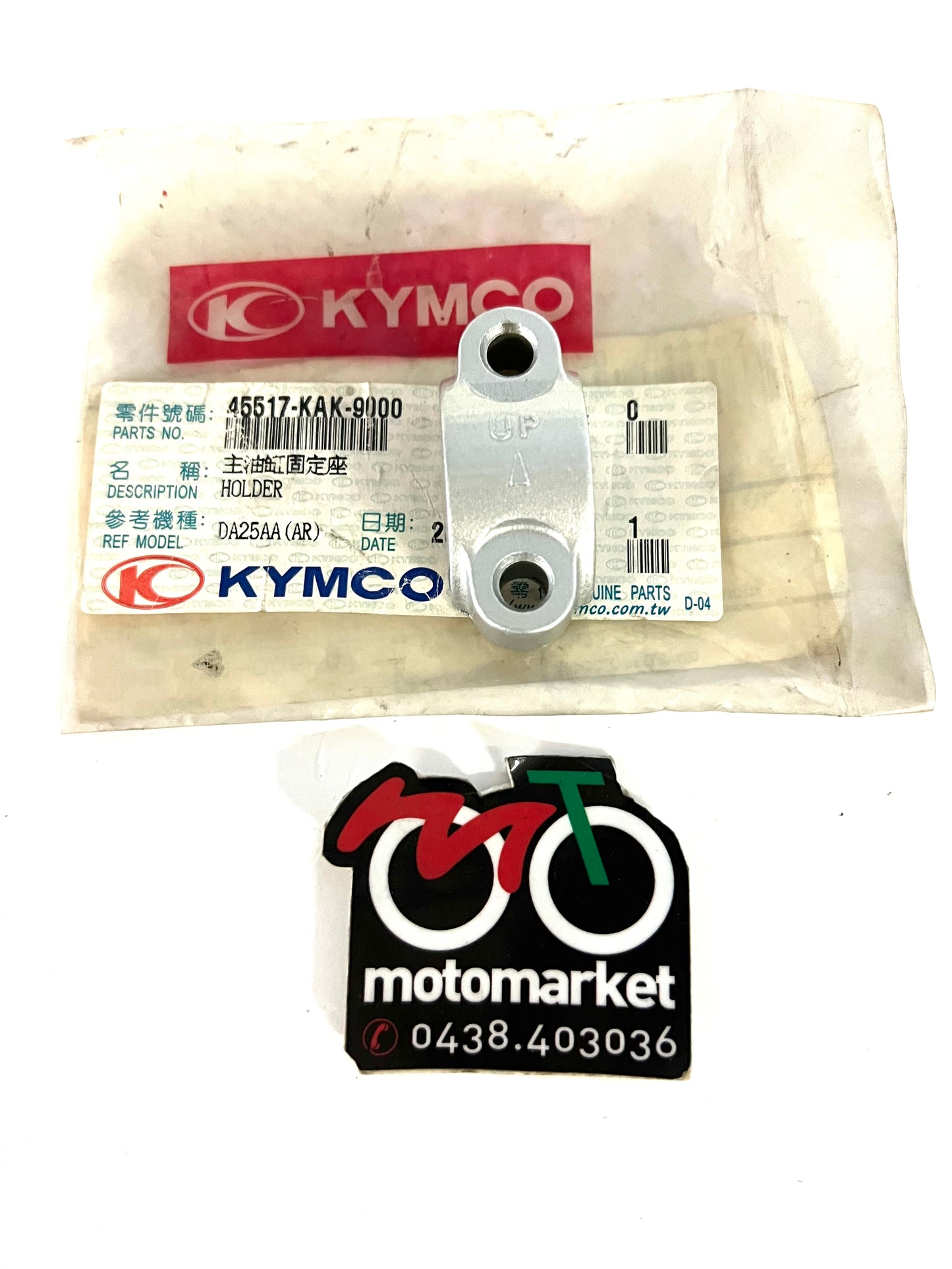 Supporto pompa freno Kymco 50-125-150-200-250-300 art.00152353