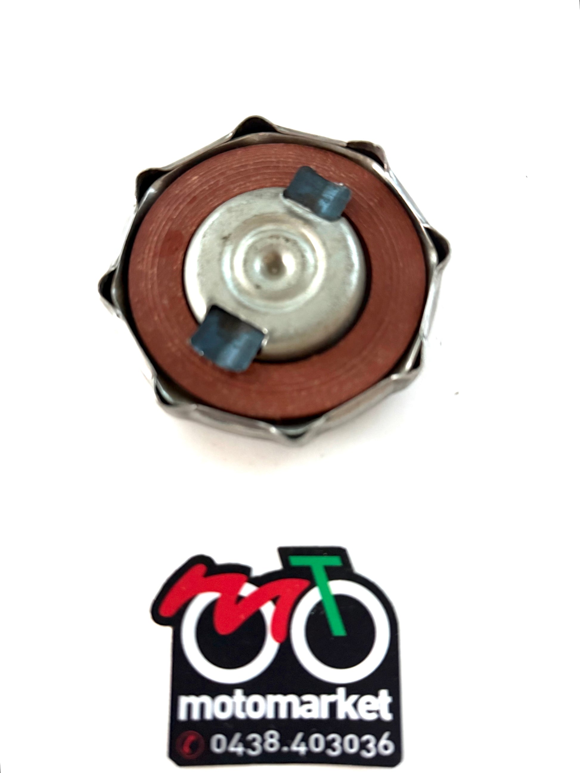 Tappo serbatoio benzina moto d'epoca lunghezza lamella 47mm
