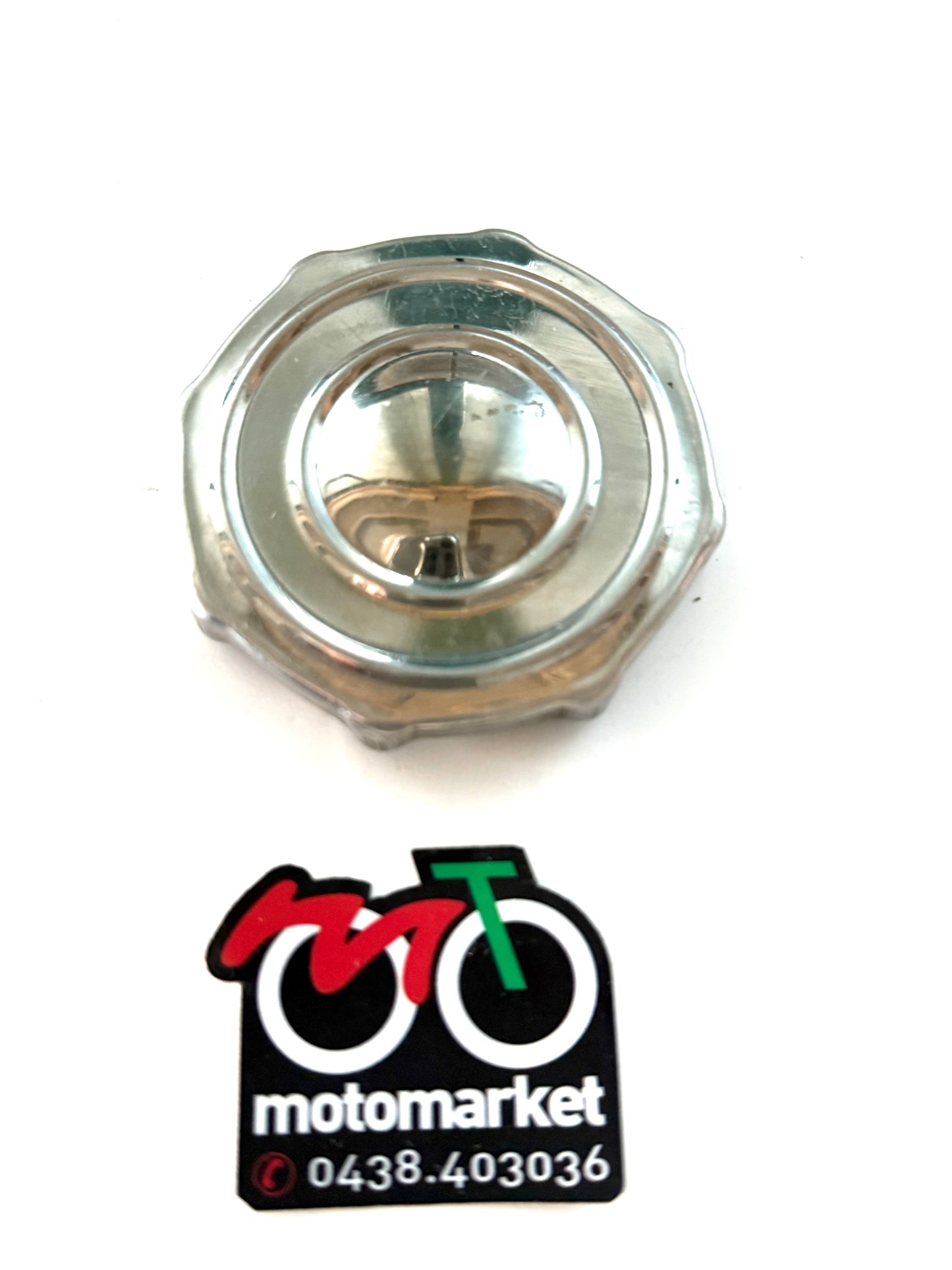 Tappo serbatoio benzina moto d'epoca lunghezza lamella 47mm